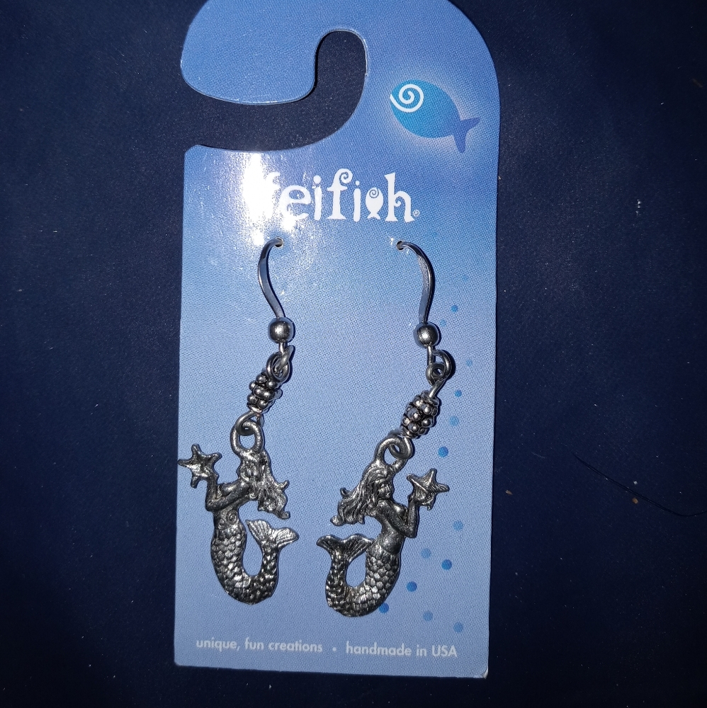 Feifish mermaid Earrings